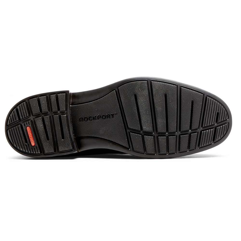 Rockport Oxfords Herr Svarta - Tanner Plain Toe - DUKNJ4510